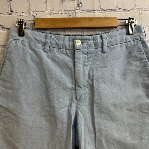 Polo Ralph Lauren Light Blue Classic Fit Chino Shorts Size 30 Golf Summer - Picture 2 of 10